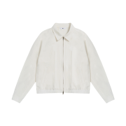 STU Vintage Swing Jacket In White