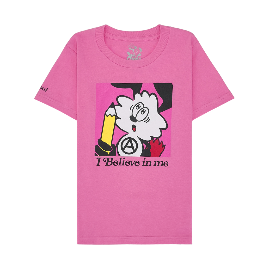(Kids) 베르디 x 롯데 뮤지엄 베르디 티셔츠 핑크((Kids) Verdy x Lotte Museum Verdy T-Shirt Pink)