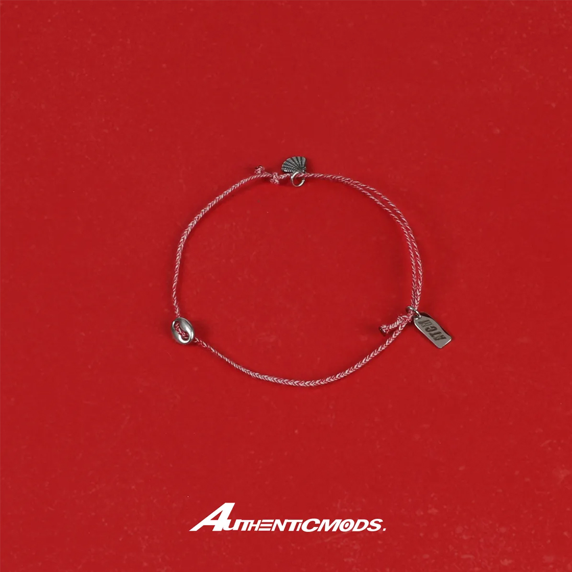 어센틱모즈 씨폼 스레드 팔찌  레드(Authentic Mods Seaform Thread Bracelet red) - 2