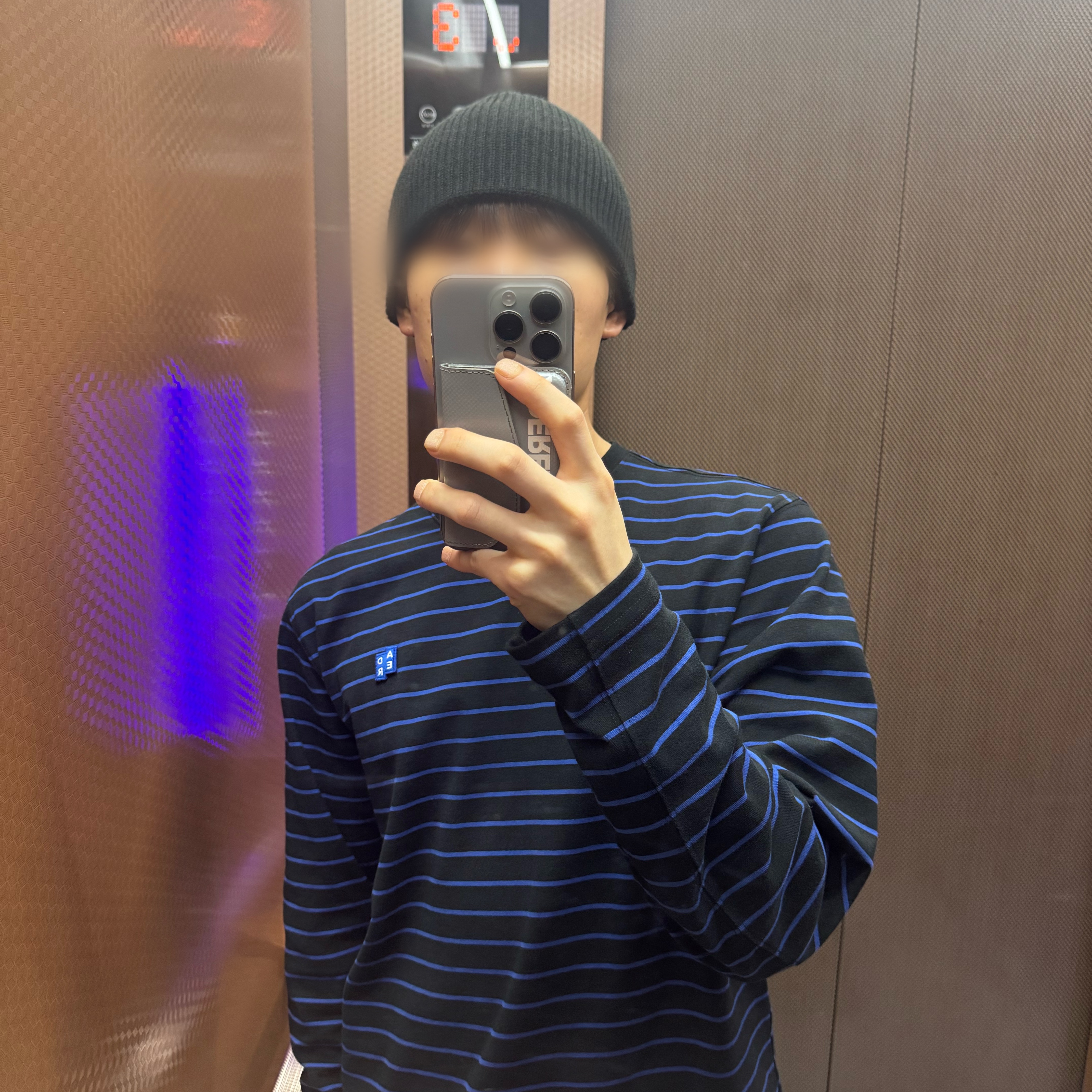 Oakley Session Beanie Blackout 착용 스타일