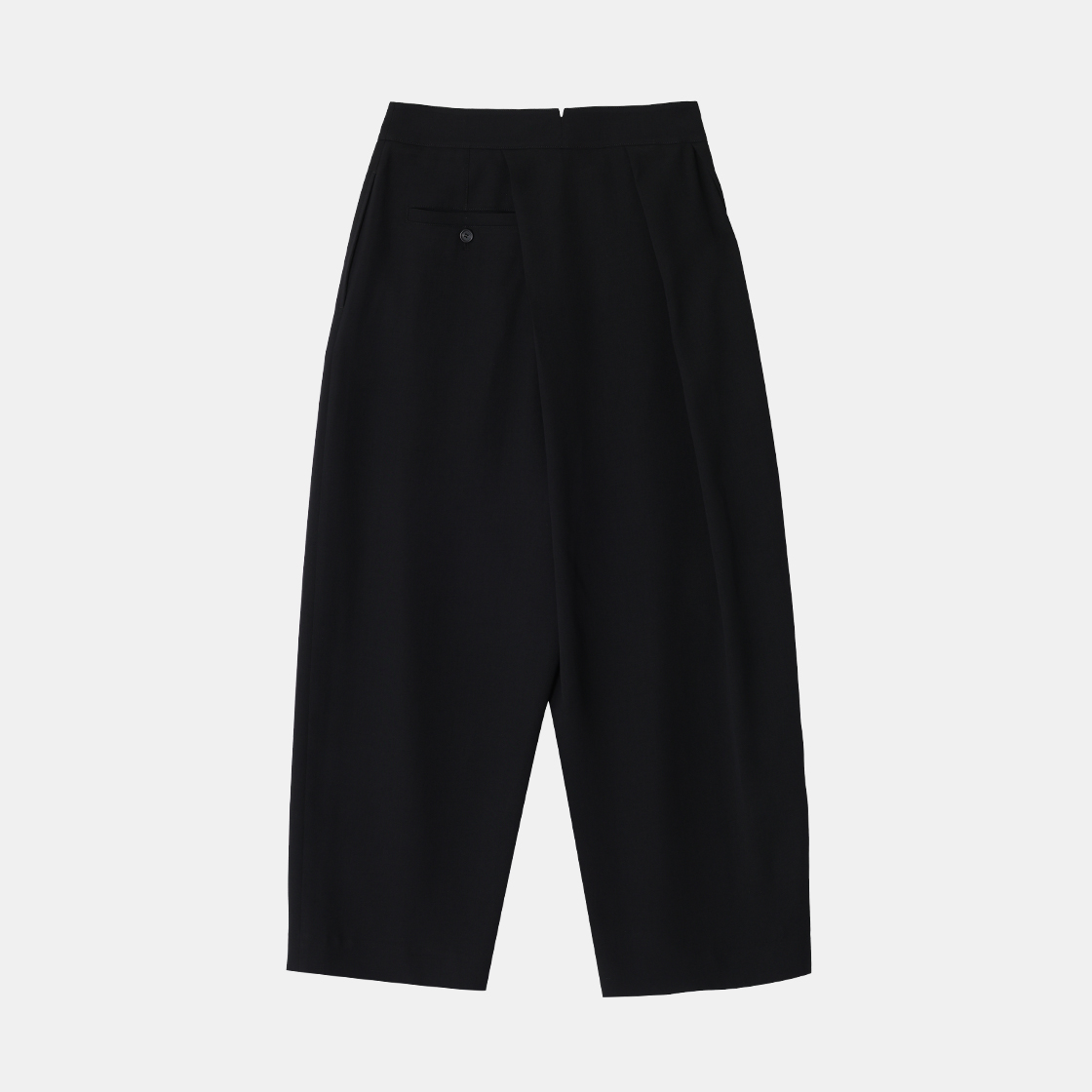 (W) 송지오 컬렉션 어시메트릭 드레이프 스커트 팬츠 블랙((W) SONGZIO COLLECTION Asymmetric Drape Skirt Pants Black) - 2
