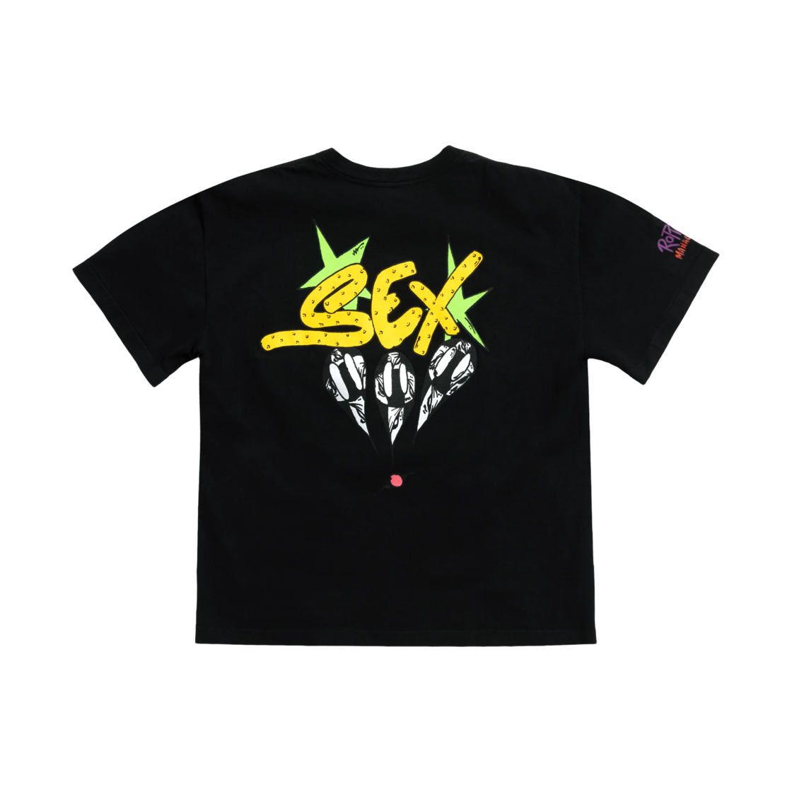 안티 프로모 섹스 레코즈 티셔츠 블랙(Anti Promo Sex Records T-Shirt Black) - 2