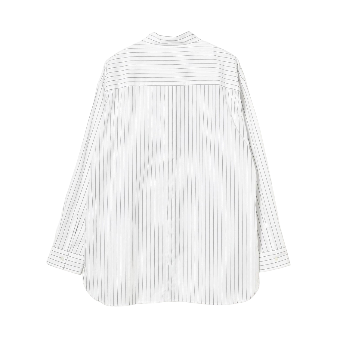 빔즈 백 버튼 레귤러 칼라 셔츠 와이드 핏 화이트(Beams Back Button Regular Collar Shirt Wide Fit White) - 2