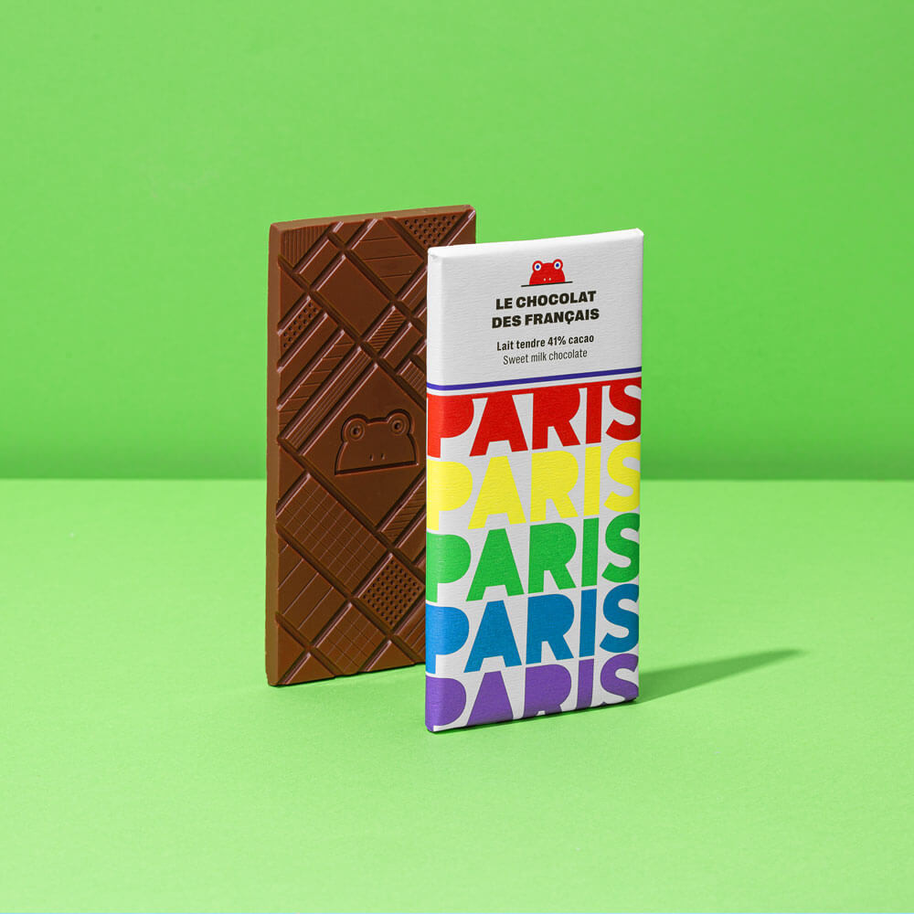 르쇼콜라데프랑세즈 파리 밀크 초콜릿 바(LE CHOCOLAT DES FRANCAIS PARIS Milk Chocolate Bar) - 2