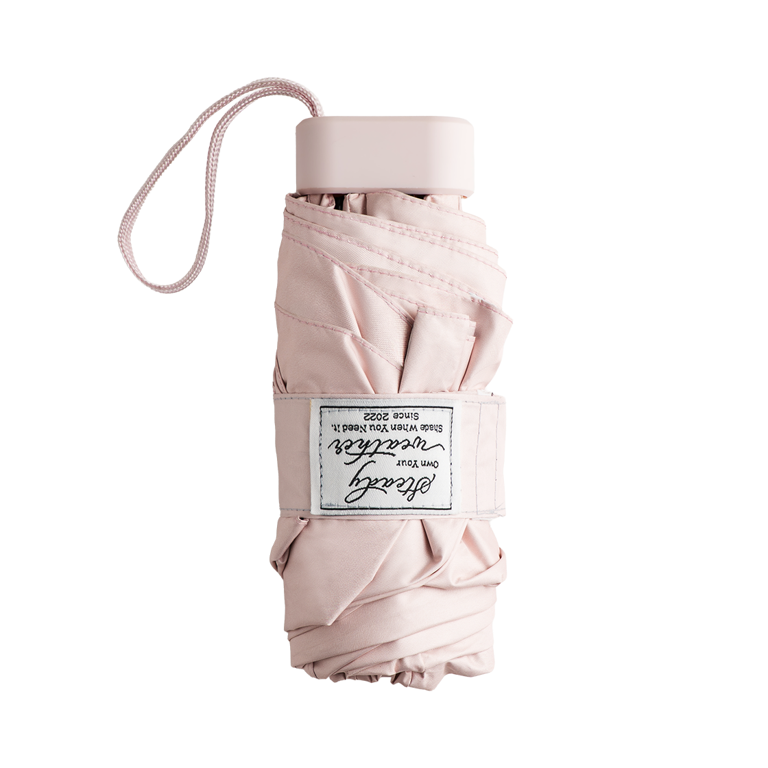 누아트스튜디오 OYW 글로우 5단 수동 우양산 라이트 핑크(NUART STUDIO OYW Glow 5-Fold Manual Sun & Rain Umbrella Light Pink)