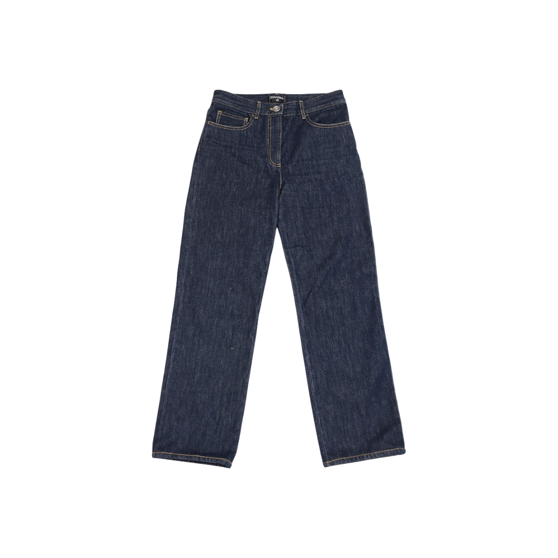 샤넬 36사이즈 백CC 데님 팬츠 C-C61011(Chanel CC Denim Pants C-C61011) - 1