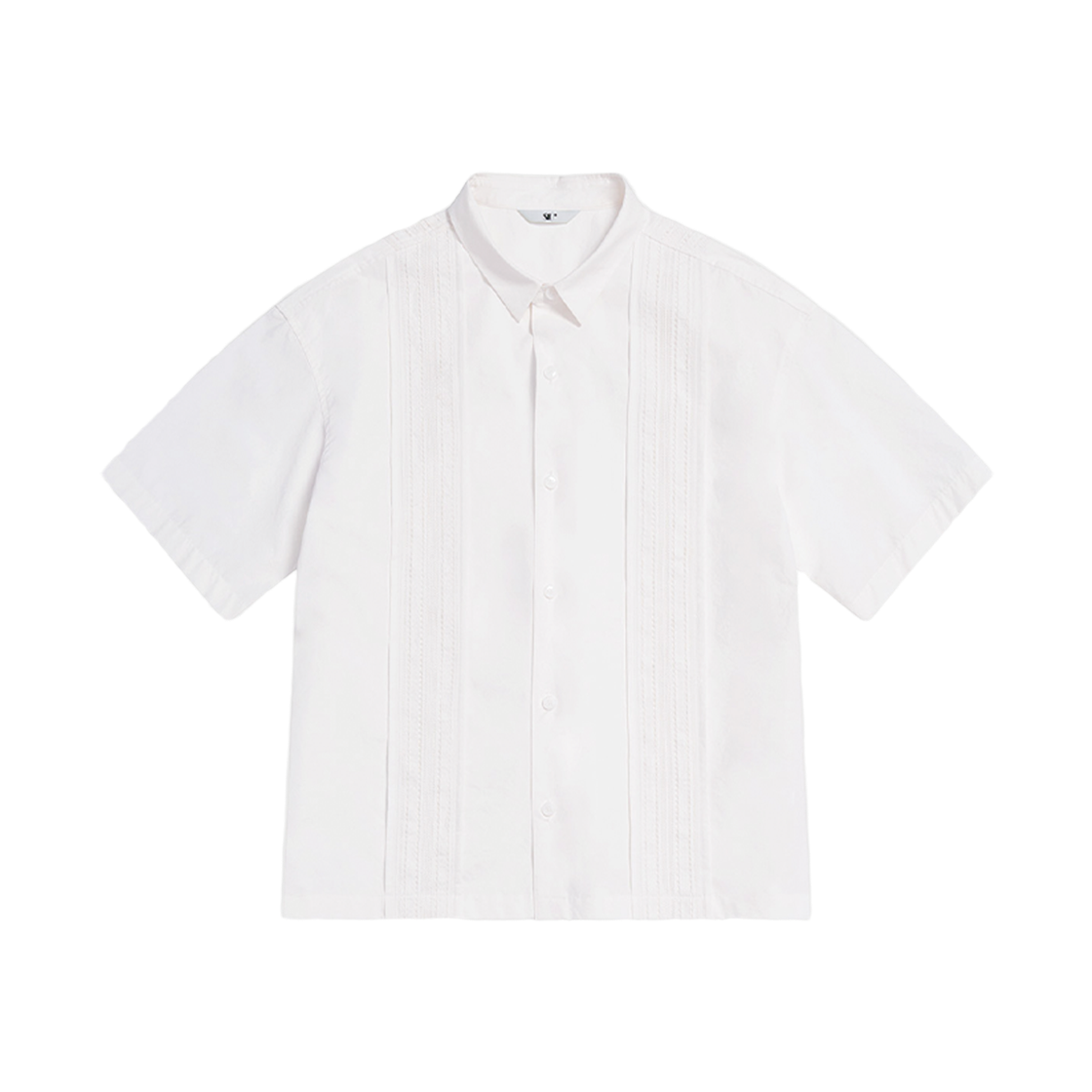 에스티유 레이스 패널 셔츠 화이트(STU Lace Panel Shirt In White)