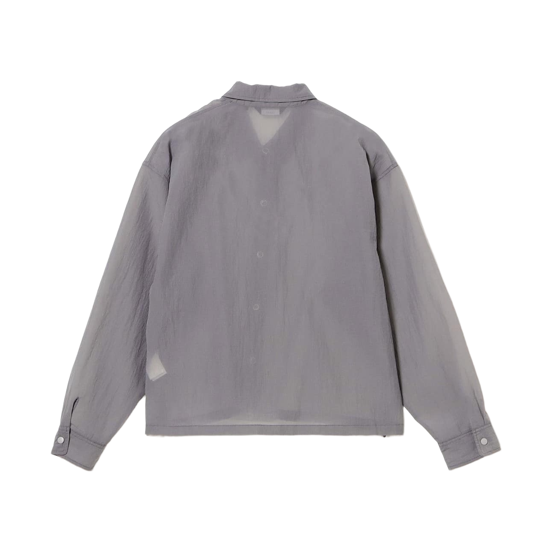 빔즈 시어 코치 셔츠 그레이(Beams Sheer Coach Shirt Gray) - 2