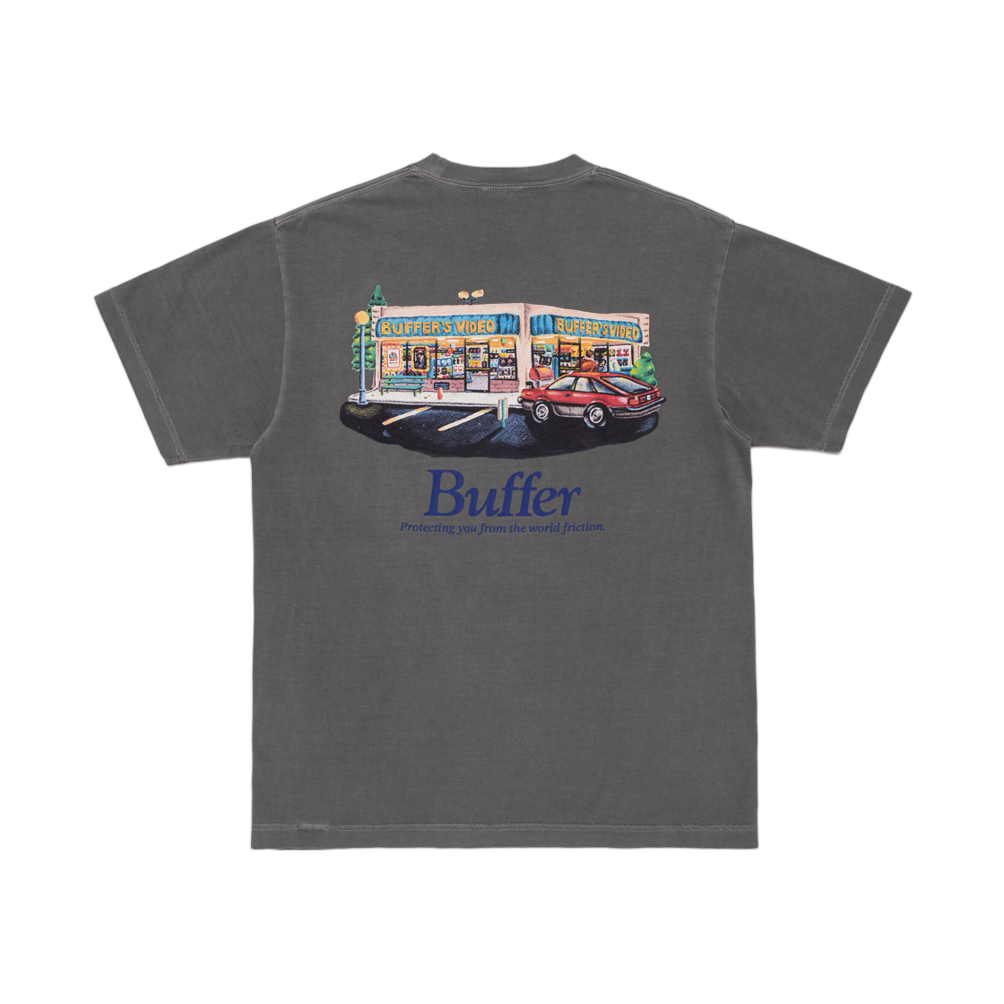 버퍼 씬 티셔츠 그레이(Buffer Scene T-Shirt Gray)