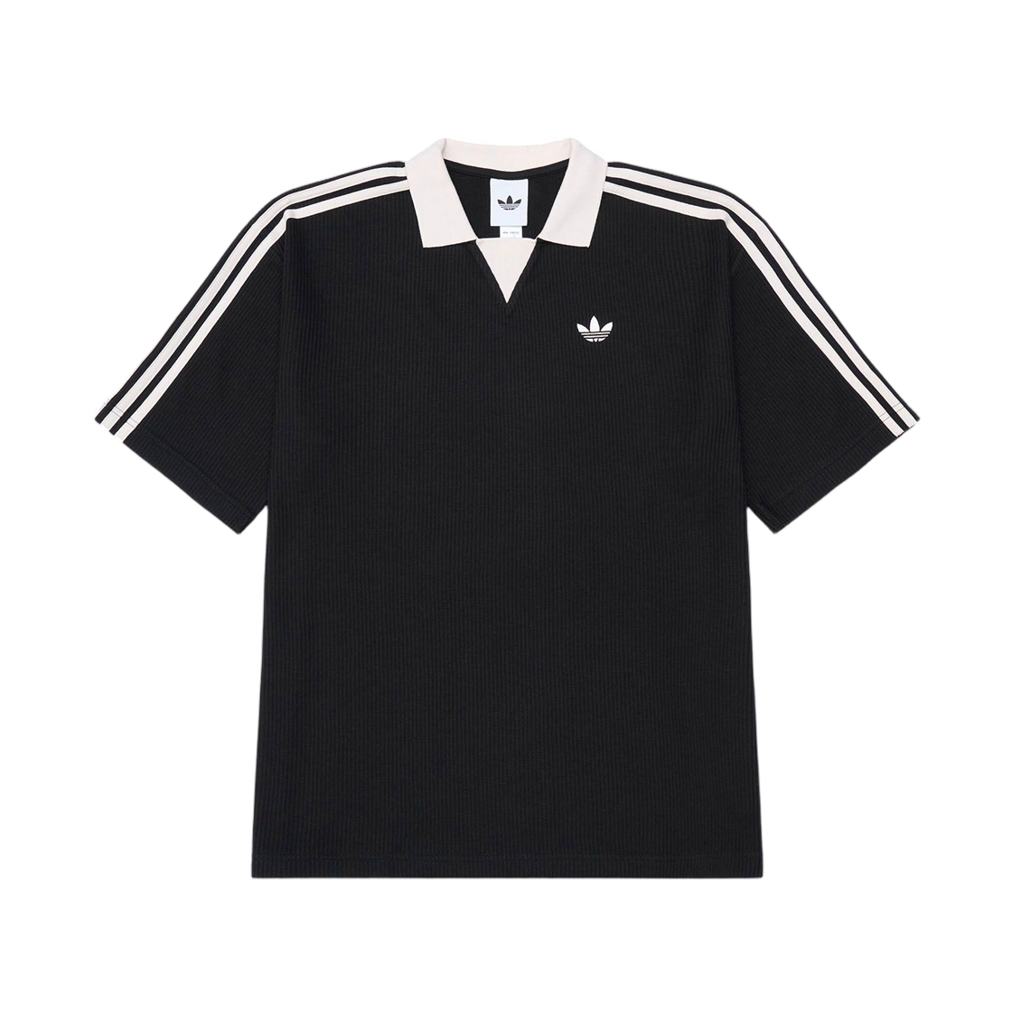KW7467 Adidas Waffle Short Sleeve Jersey Black - KR Sizing