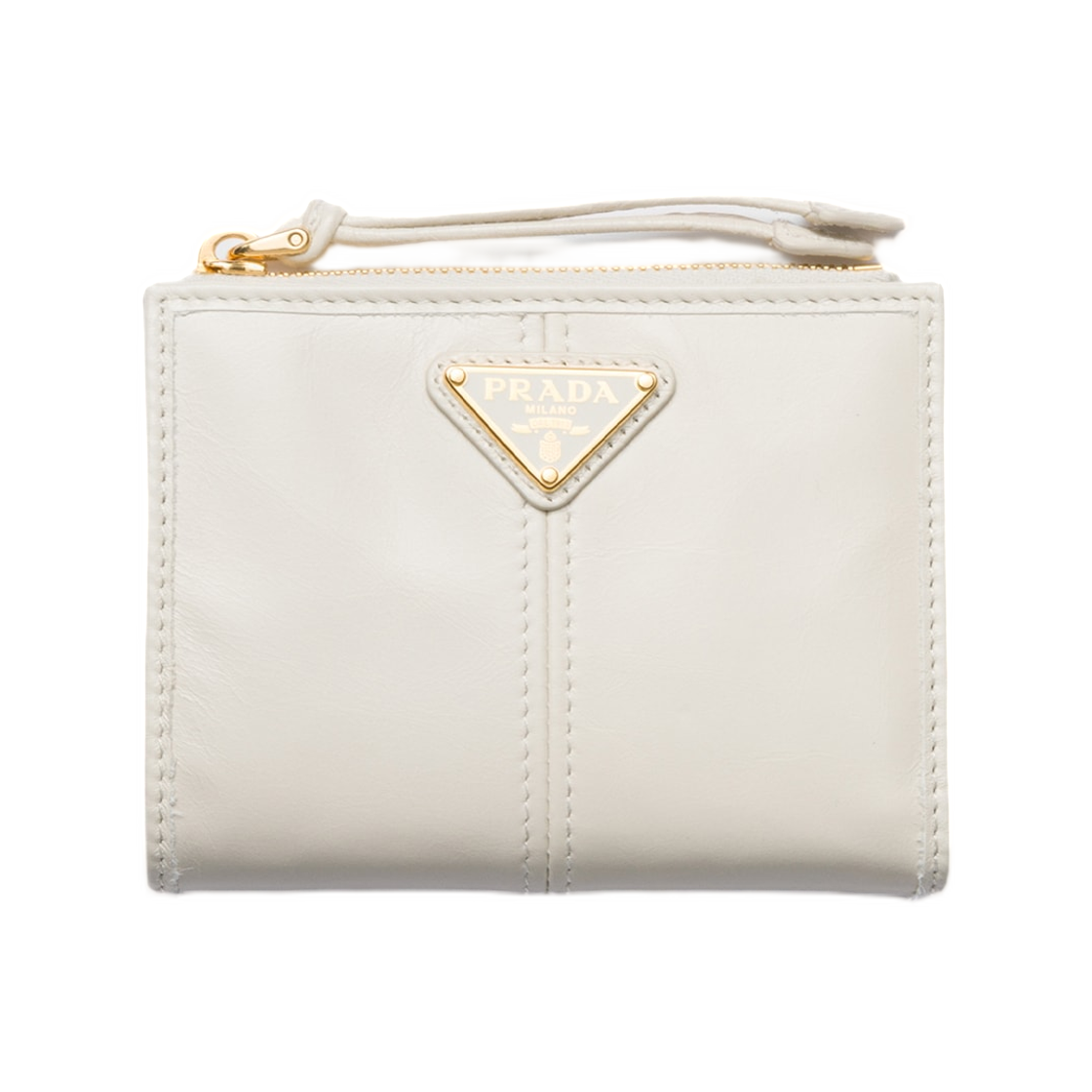 1ML050-2CYR-F0009 Prada Small Leather Wallet White