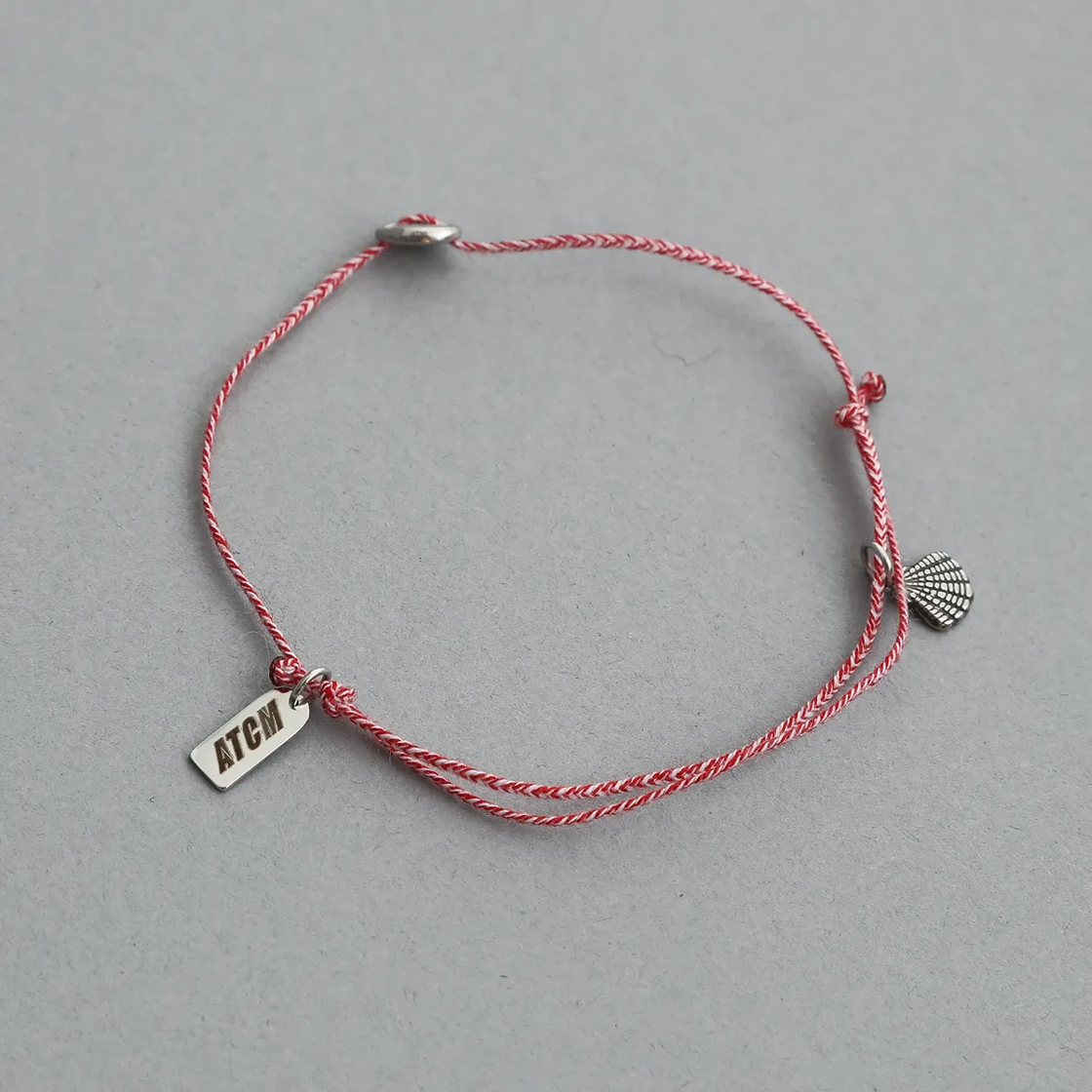 어센틱모즈 씨폼 스레드 팔찌  레드(Authentic Mods Seaform Thread Bracelet red) - 3