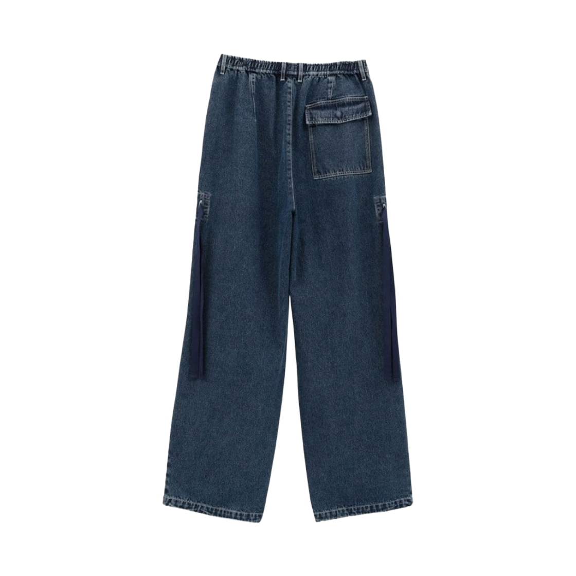 컨버스 도쿄 데님 와이드 카고 팬츠 인디고 블루(Converse Tokyo Denim Wide Cargo Pants Indigo Blue) - 2