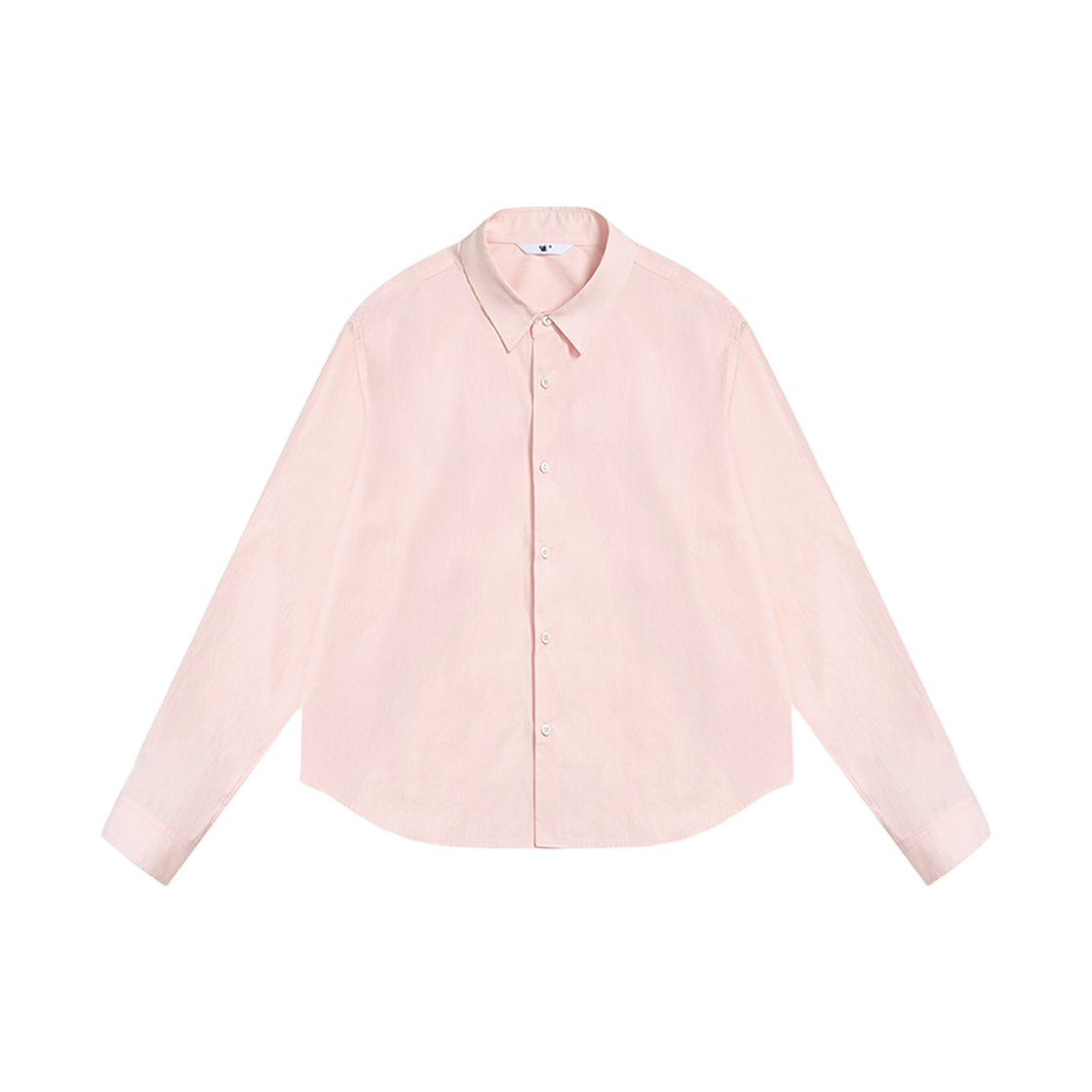 에스티유 스트라이프 크롭 셔츠 인 핑크(STU Stripe Crop Shirt In Pink)