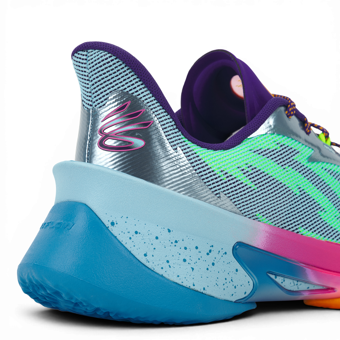 언더아머 커리 7 블루 핑크(Under Armour Curry 7 Blue Pink) - 9