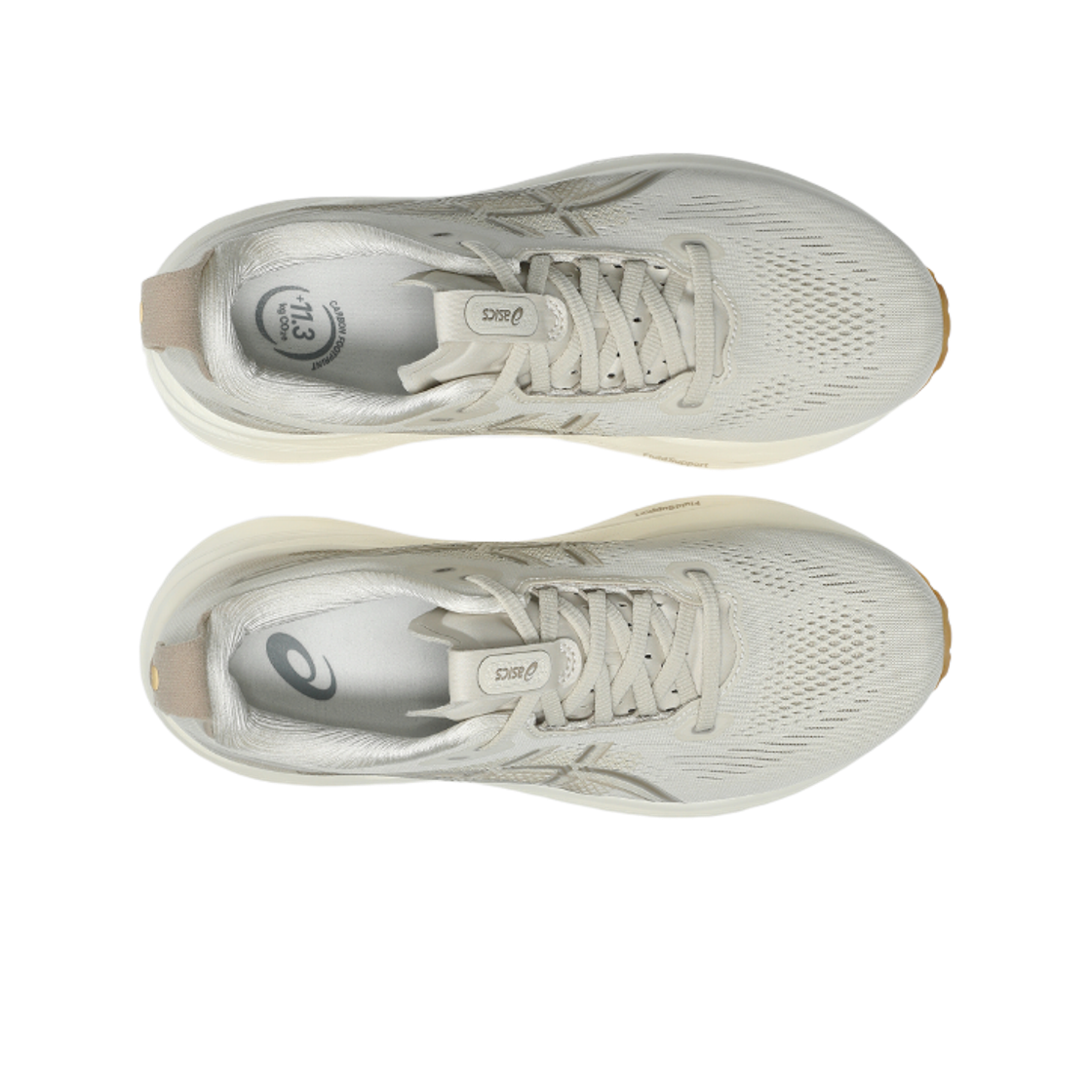 (W) 아식스 젤 카야노 33 오트밀 크림 - B 스탠다드((W) Asics Gel-Kayano 33 Oatmeal Cream - B Standard) - 2