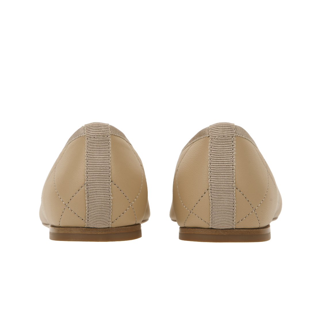 (W) 샤넬 발레 플랫 램스킨 & 베이지 블랙 더 샤넬 코코 비치 컬렉션((W) Chanel Ballet Flats Lambskin & Beige Black The Chanel Coco Beach Collection) - 6