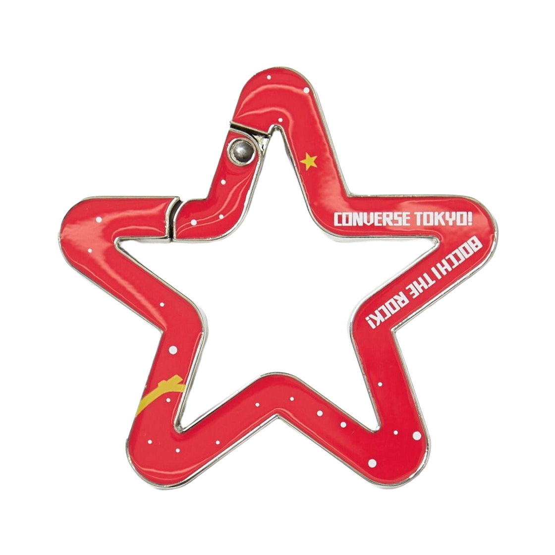 A2859PAC027 Converse Tokyo x Anime Bocchi the Rock Star Carabiner Red