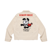 Human Made x Verdy Work Jacket White - Jamsil Store Exclusvie