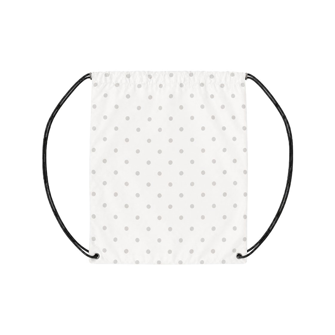 누아트스튜디오 도티 포켓 짐색 스트링백 화이트(NUARTSTUDIO Dotty Pocket Drawstring Gym Bag White) - 2