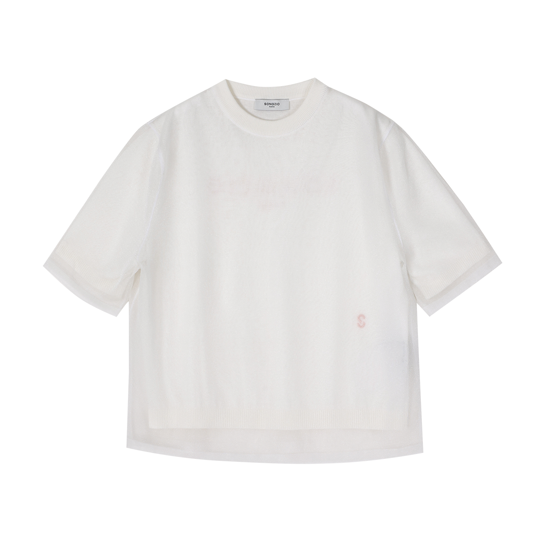 WH3KT302IV (W) SONGZIO Origin Paris Layered Knit Ivory