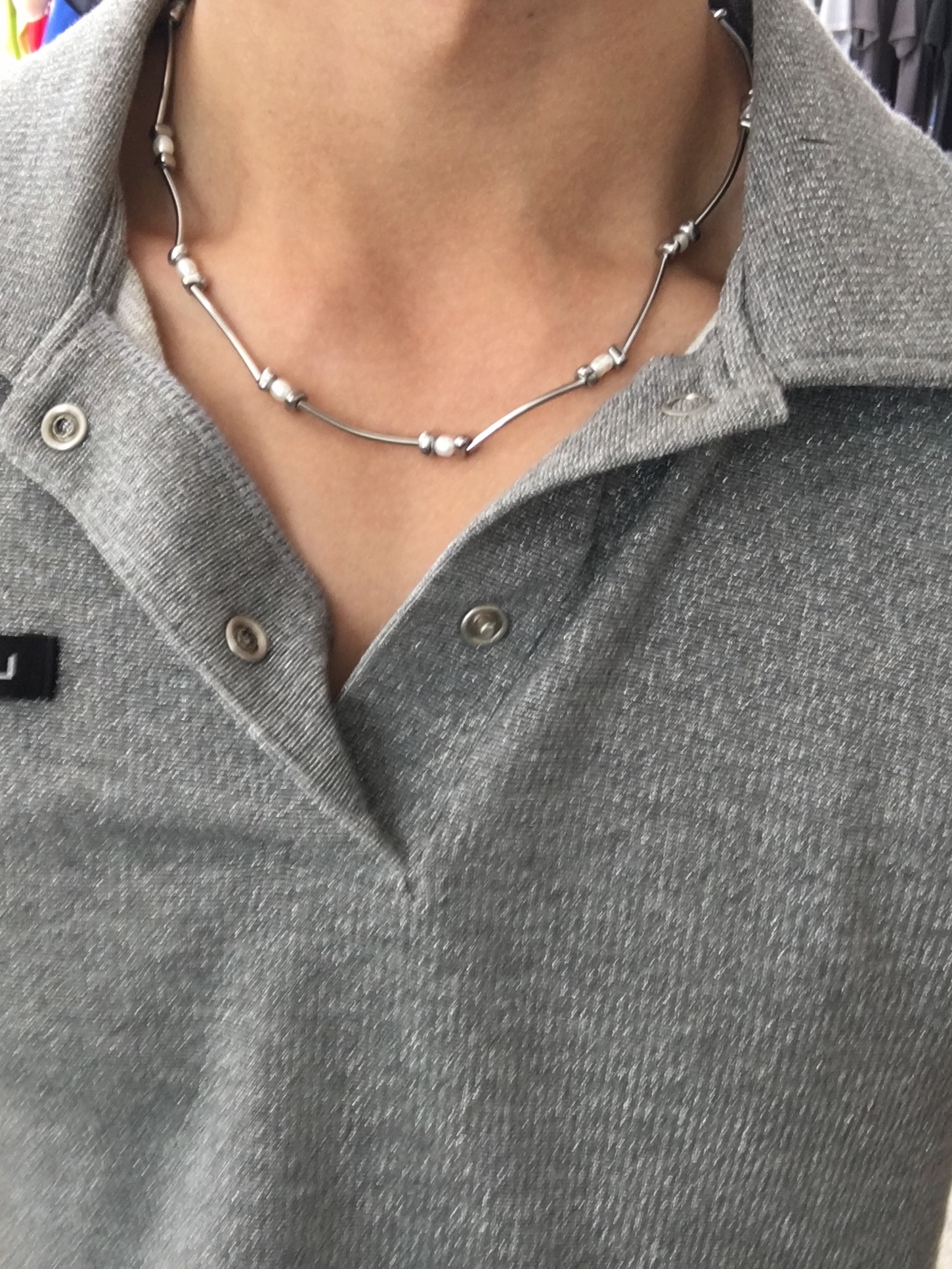 noun Still Night Necklace 착용 스타일 - 2