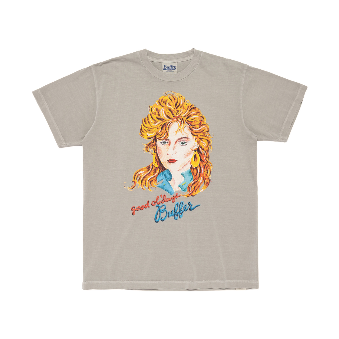 버퍼 그루피 티셔츠 베이지(Buffer Groupie T-Shirt Beige)