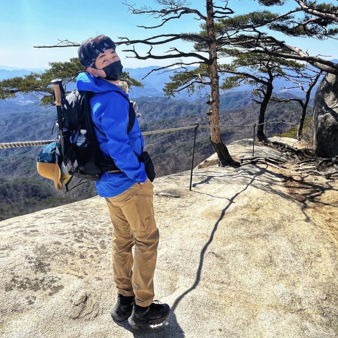 (W) Hoka Kaha Gore-Tex Black, Arc'teryx Squamish Hoody Fluidity 착용 스타일