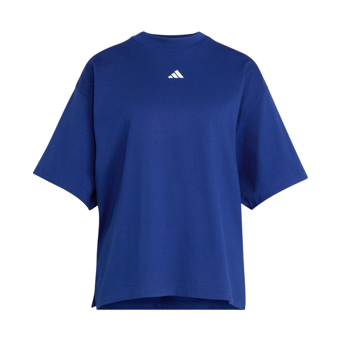 KY3136 (W) Adidas 3-Stripes Studios T-Shirt Dark Blue - KR Sizing