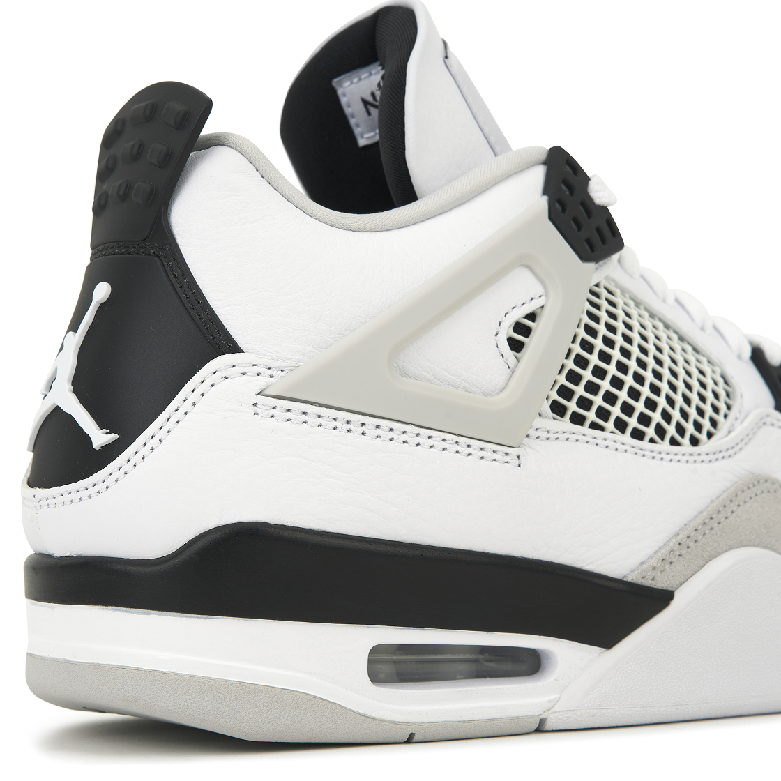 조던 4 레트로 화이트 앤 블랙(Jordan 4 Retro White and Black) - 8