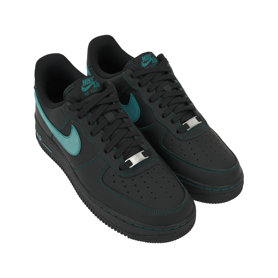 나이키 에어포스 1 로우 블랙 오로라 그린(Nike Air Force 1 Low Black Aurora Green) - 4