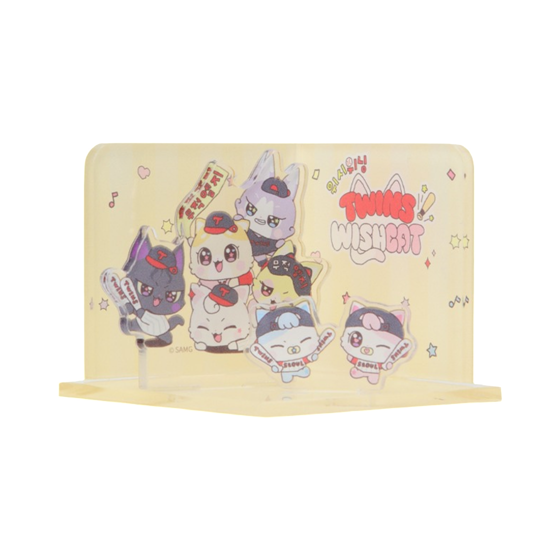 LG 트윈스 x 위시캣 디오라마 스트라이프(LG Twins x Wishcat Diorama Stripe)