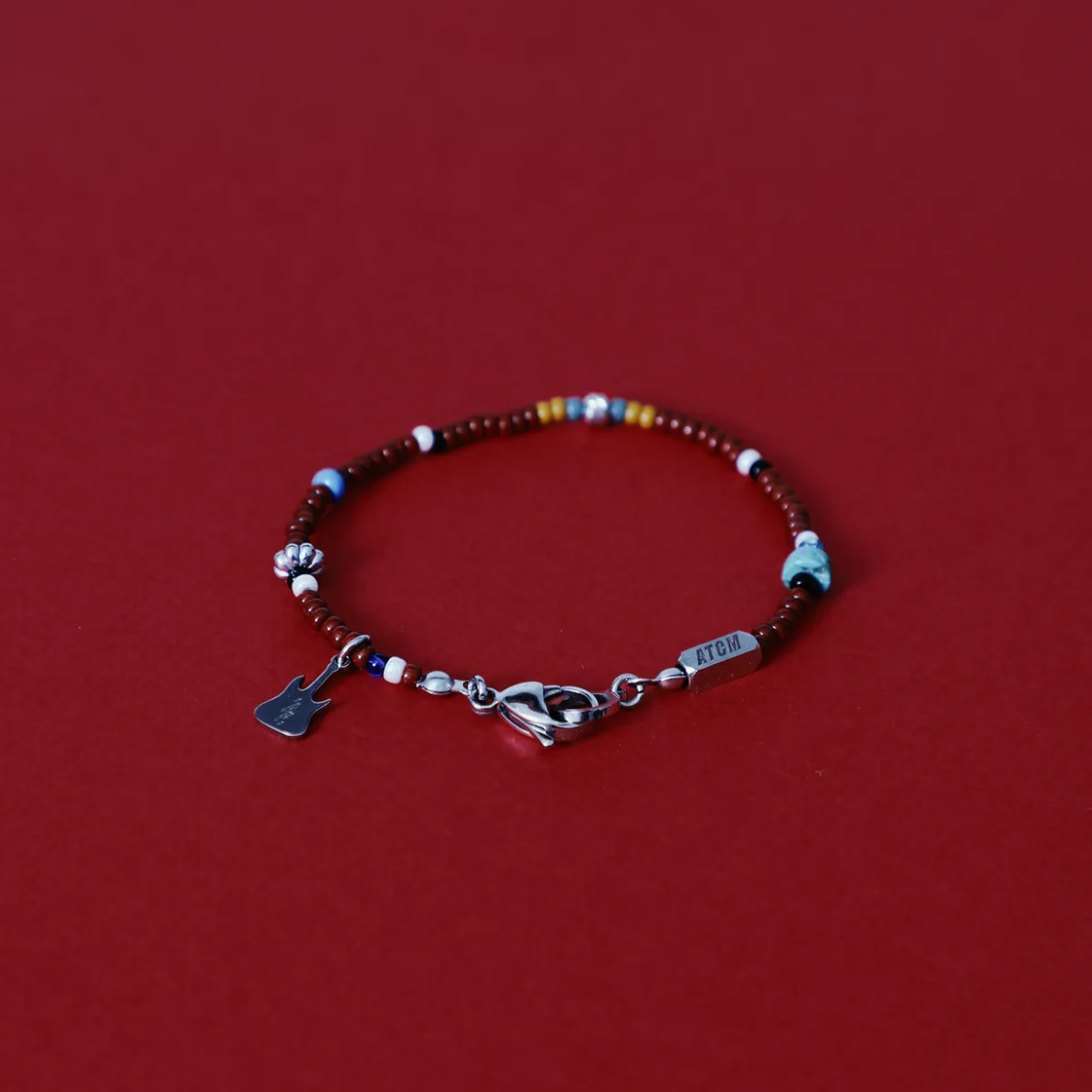 어센틱모즈 Atcm 포스터 팔찌  레드(Authentic Mods ATCM poster bracelet red) - 2