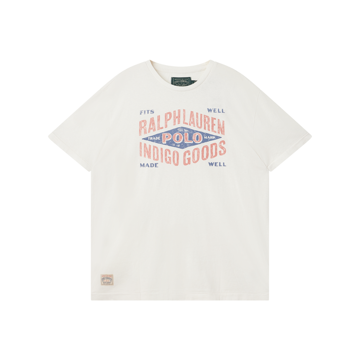 [15% 적립] 폴로 랄프 로렌 클래식핏 저지 그래픽 티셔츠 아이보리 - 26FW([15% 적립] Polo Ralph Lauren Classic Fit Jersey Graphic T-Shirt Ivory - 26FW) - 1