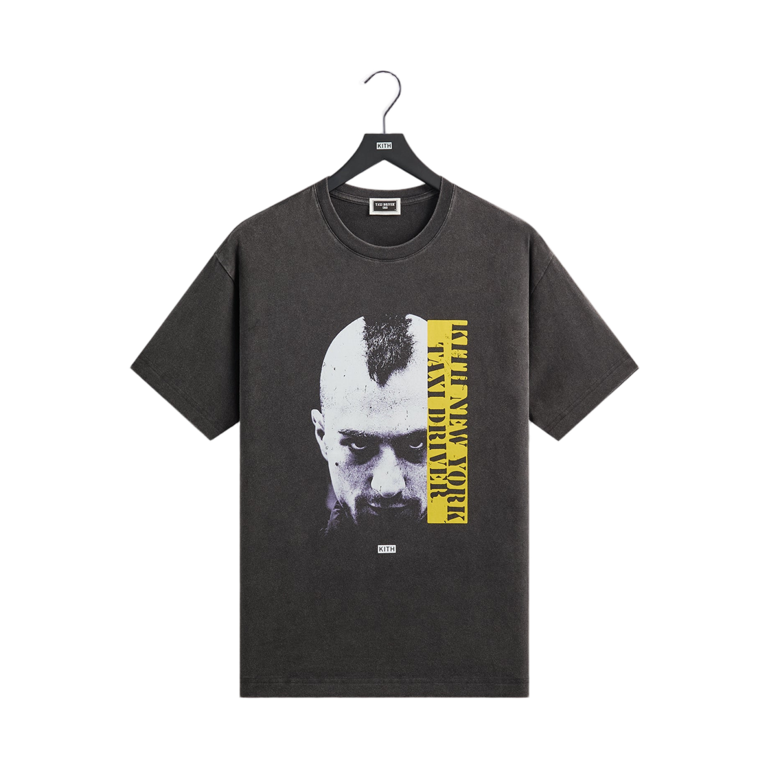 키스 x 택시 드라이버 트래비스 스태어 빈티지 티셔츠 블랙(Kith x Taxi Driver Travis Stare Vintage T-Shirt Black)