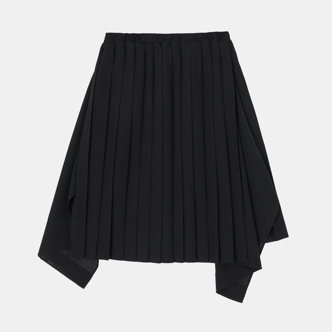 (W) 송지오 디비언트 플리츠 스커트 블랙((W) SONGZIO Deviant Pleats Skirt Black) - 2