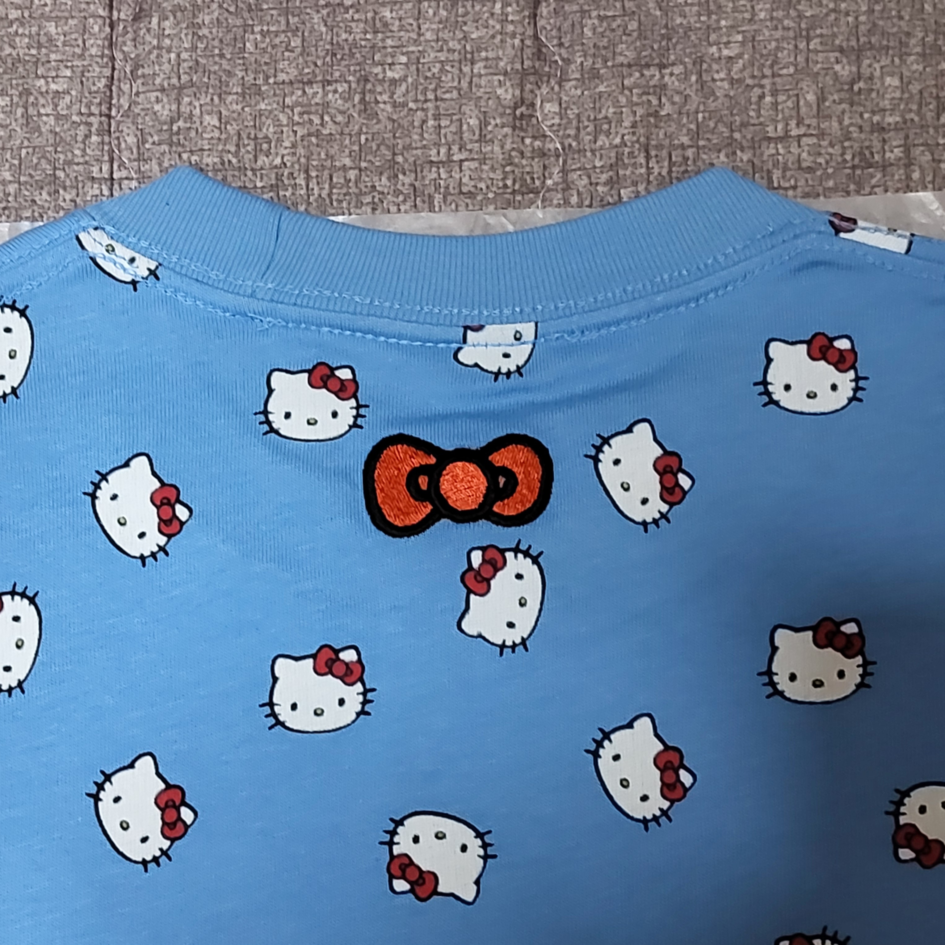 Nike x Hello Kitty NRG T-Shirt University Blue - Asia 착용 스타일 - 3