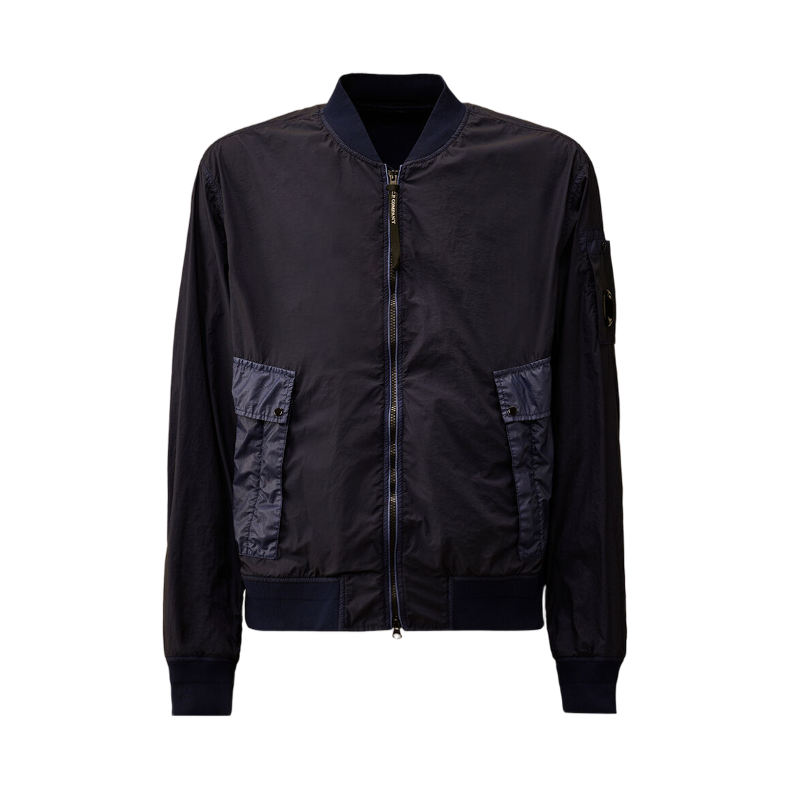 20CMOW191A110185M878 C.P. Company Bi-TM Mixed Lens Bomber Jacket Blueprint - 26SS
