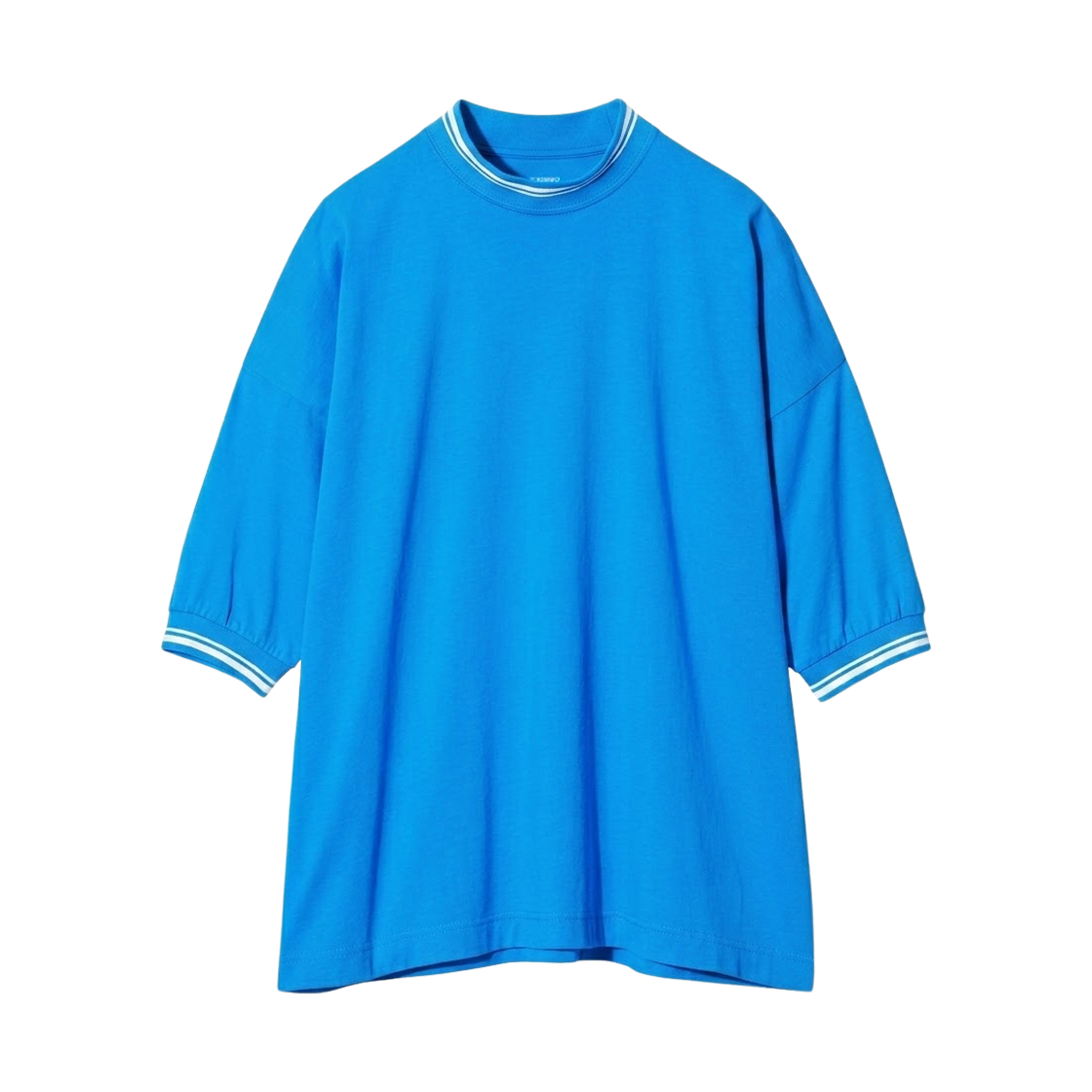487898-66 Uniqlo x F.Risso Supima Cotton Oversized T-Shirt Blue