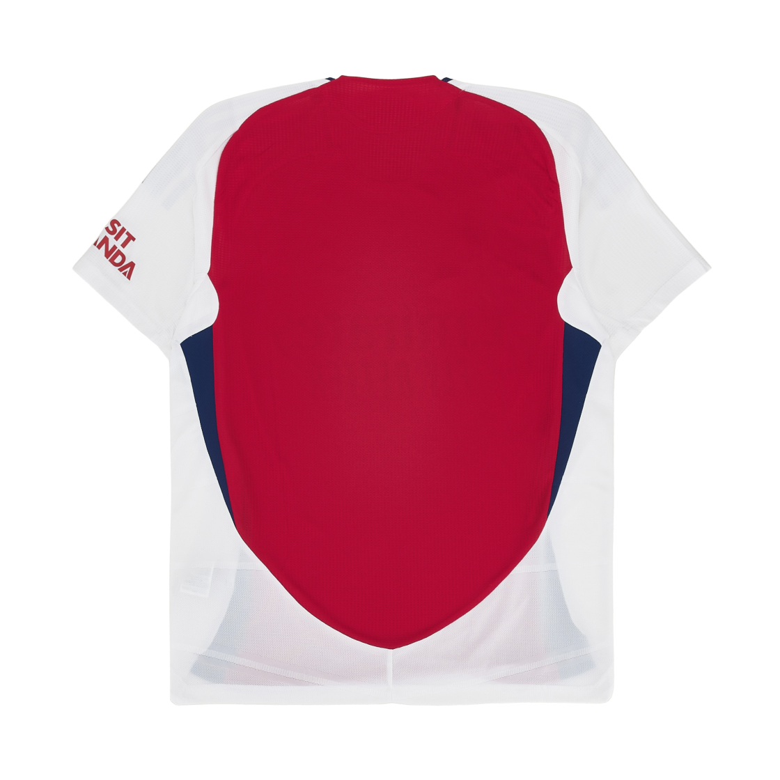 아디다스 아스널 24/25 홈 어센틱 저지 베러 스칼렛 화이트 - US 사이즈 (논 마킹 버전)(Adidas Arsenal 24/25 Home Authentic Jersey Better Scarlet White - US Sizing (Non Marking Ver.)) - 2