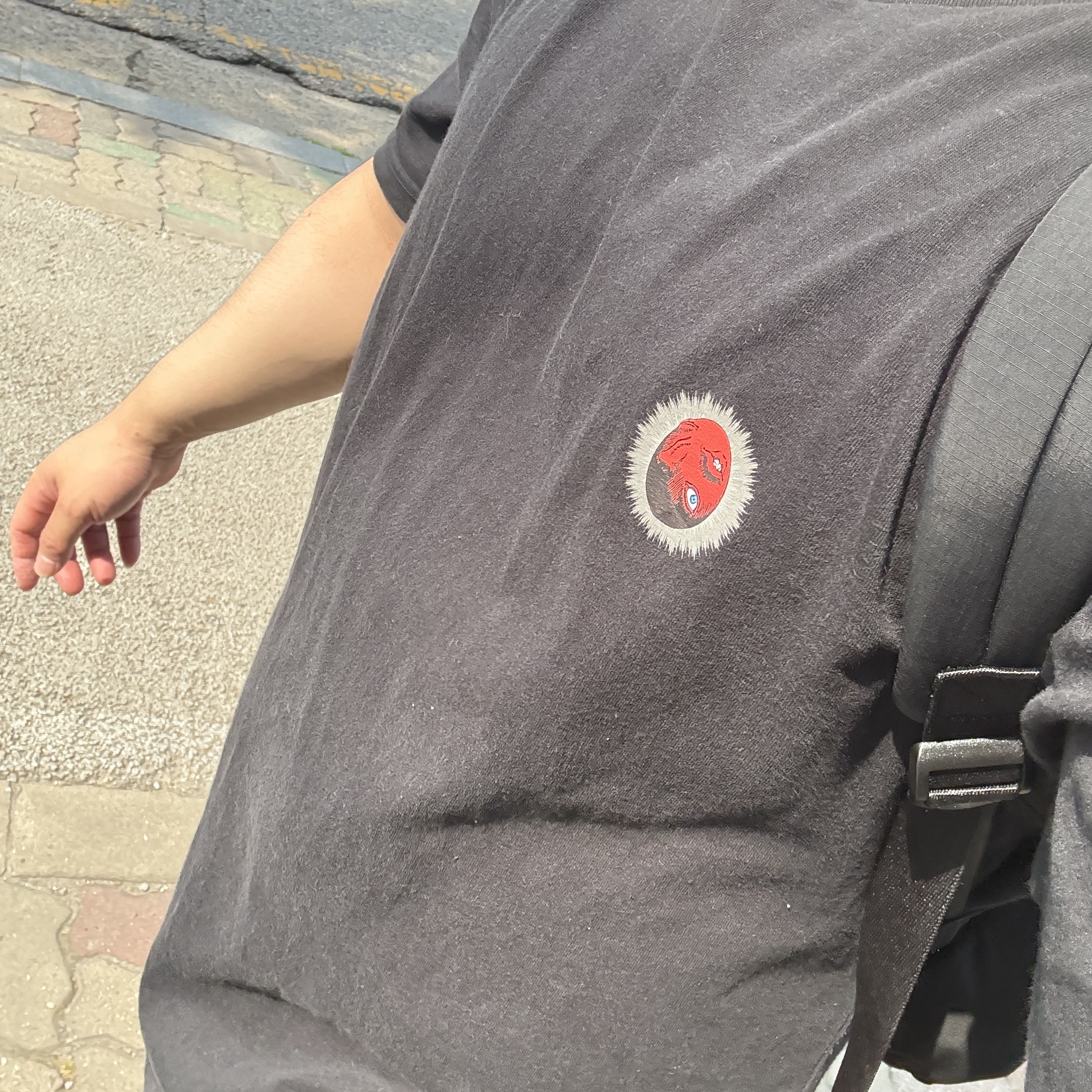 Uniqlo UT x Berserk Manga Curation Graphic T-Shirt A Black - KR 착용 스타일