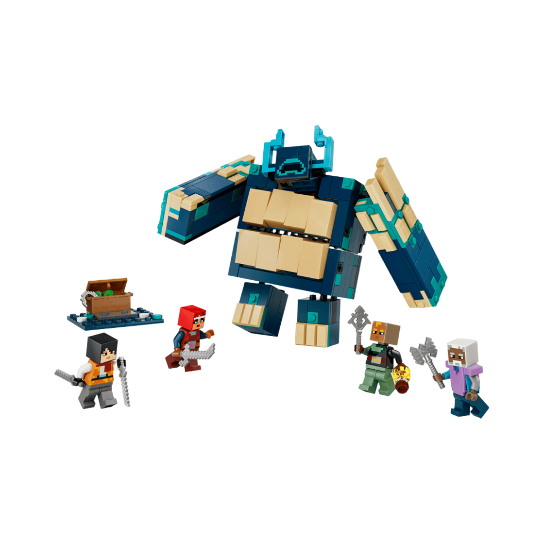 21591 Lego Minecraft The Twisted Warden Battle