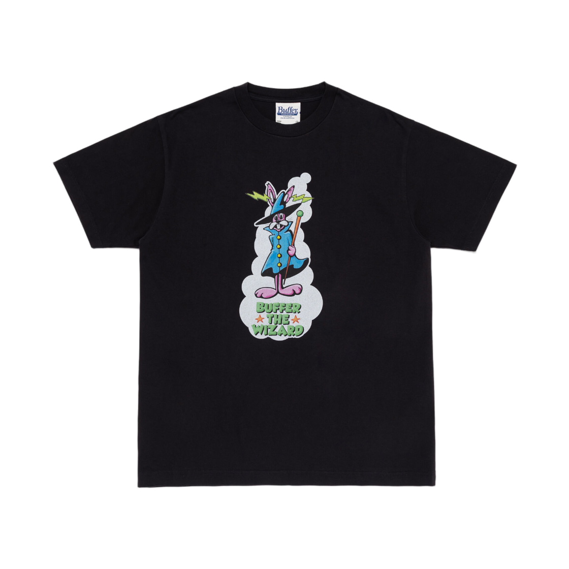 버퍼 버피 더 위자드 티셔츠 블랙(Buffer Buffy The Wizard T-Shirt Black) - 1