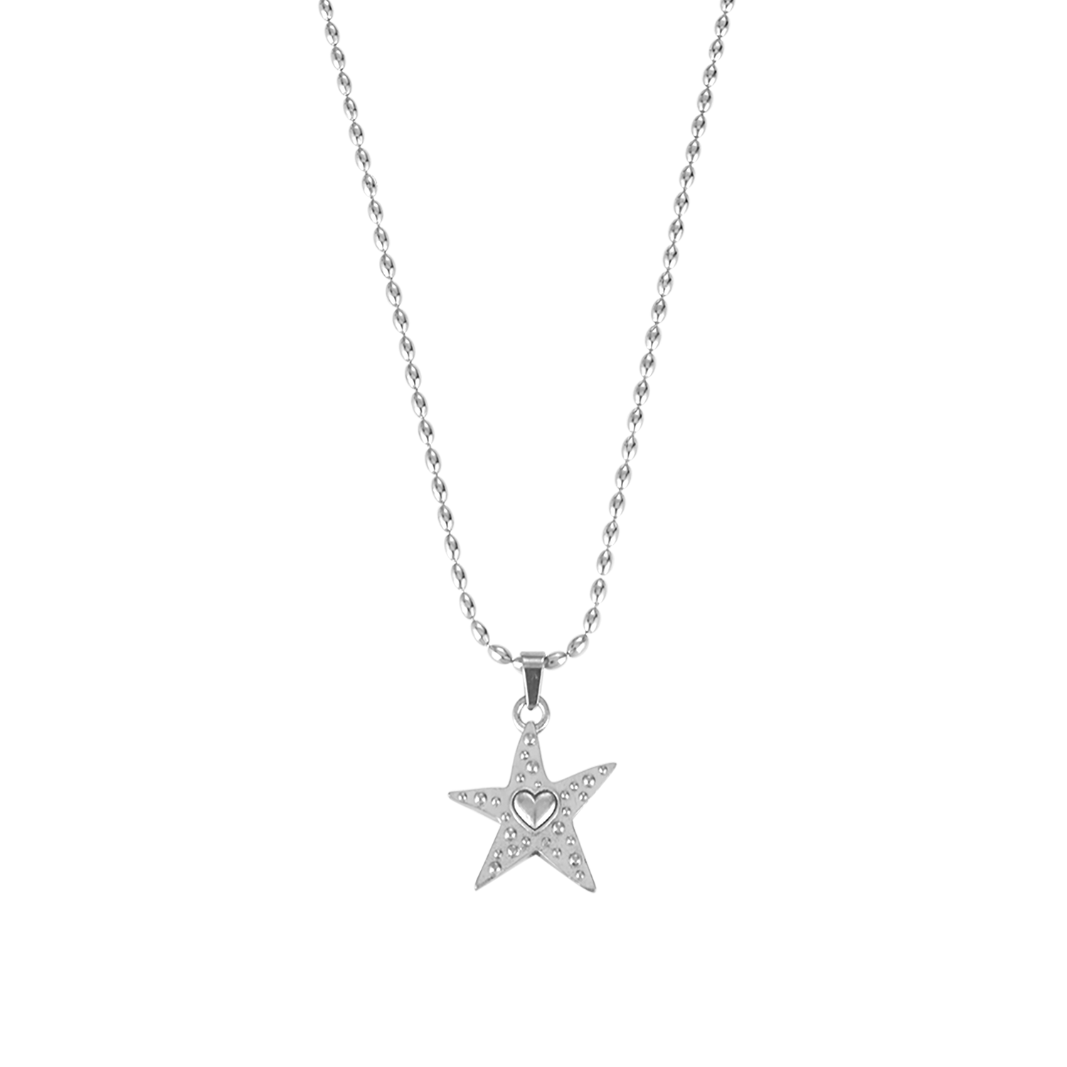 엔프프 뮤티드 네크리스 실버(Nff Muted Necklace Silver)