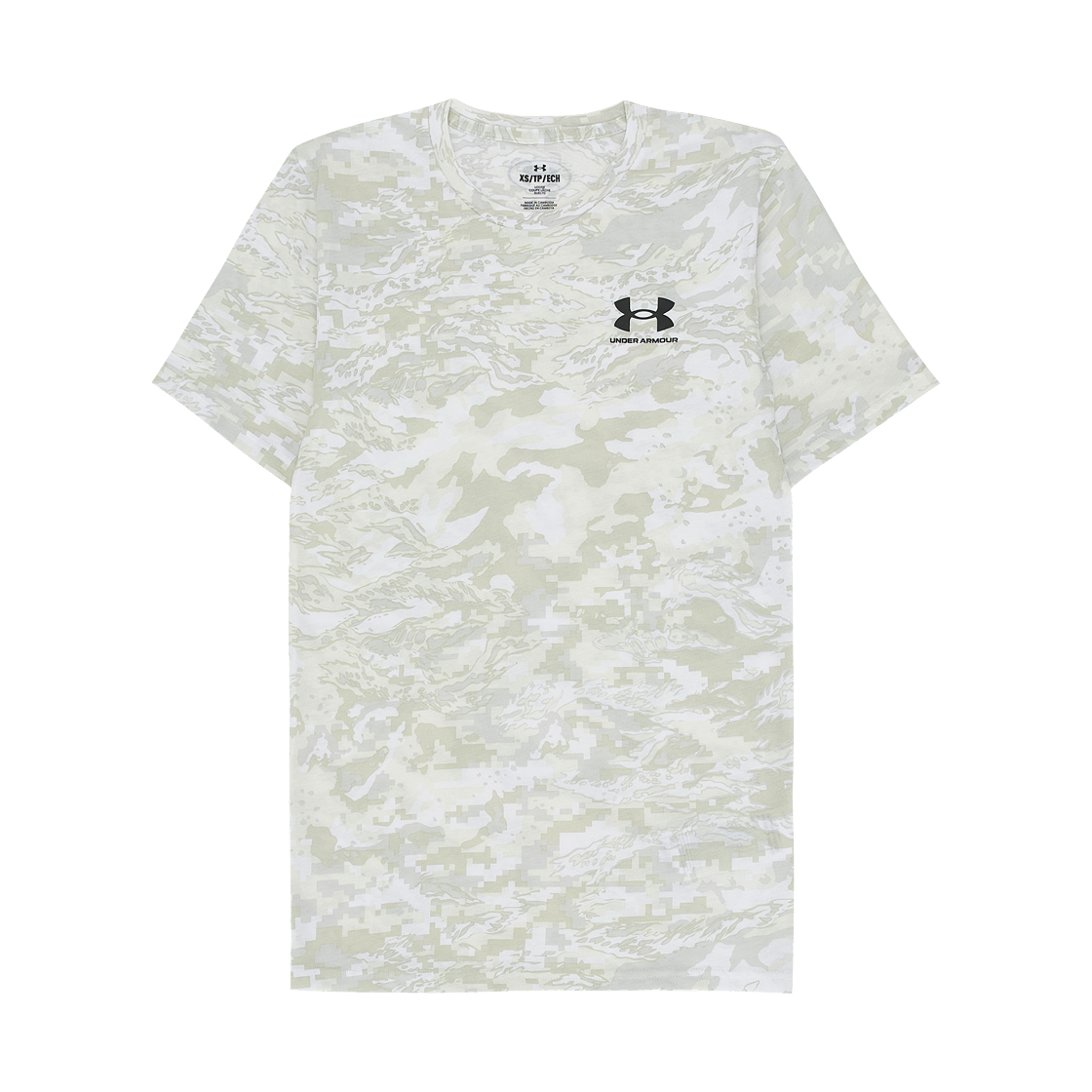 언더아머 ABC 카모 숏슬리브 화이트 블랙(Under Armour ABC Camo Short Sleeve White Black)