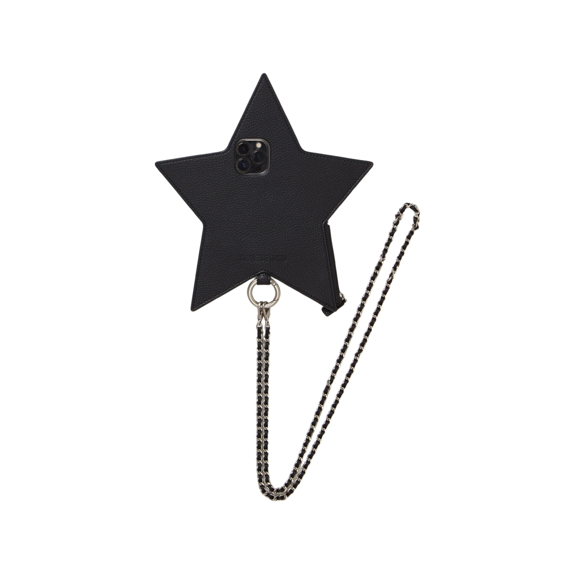컨버스 도쿄 스타 숄더 폰 케이스 블랙(Converse Tokyo Star Shoulder Phone Case Black)