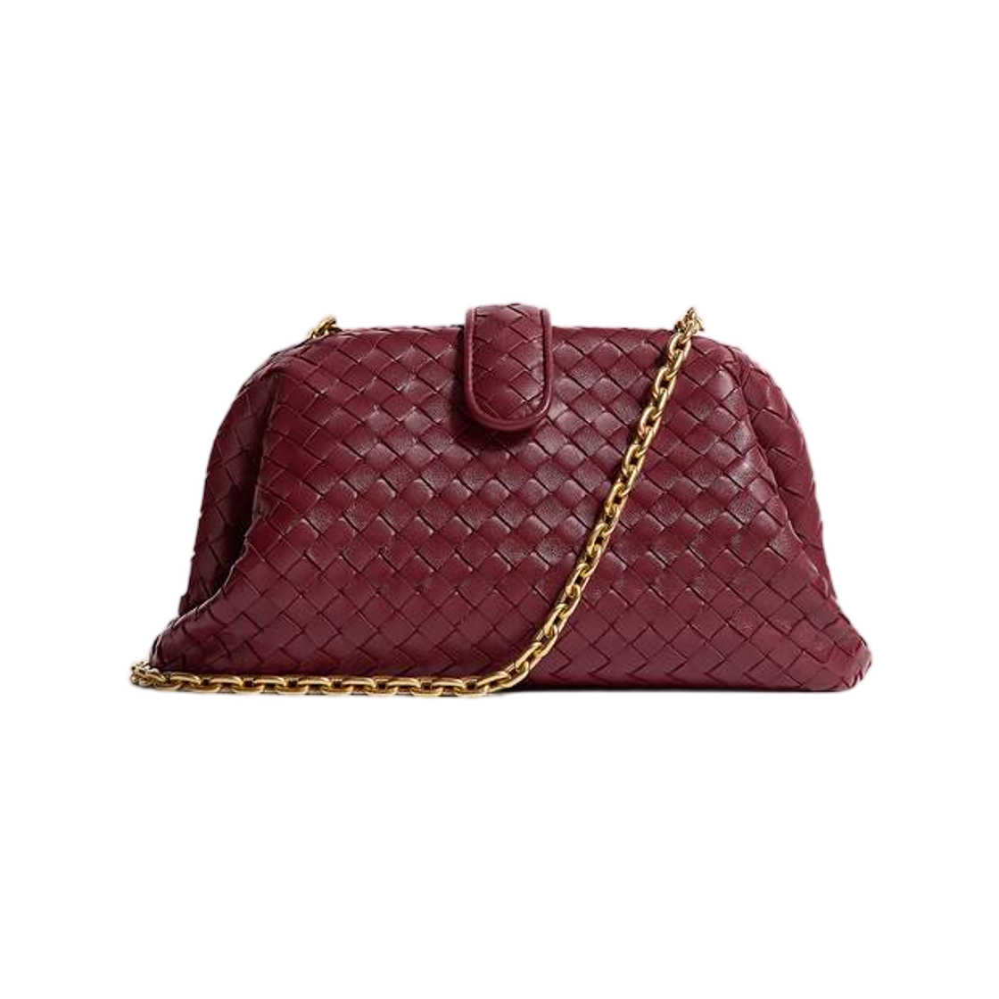 875265V0HW06569 Bottega Veneta Small Lauren 1980 Lava Red