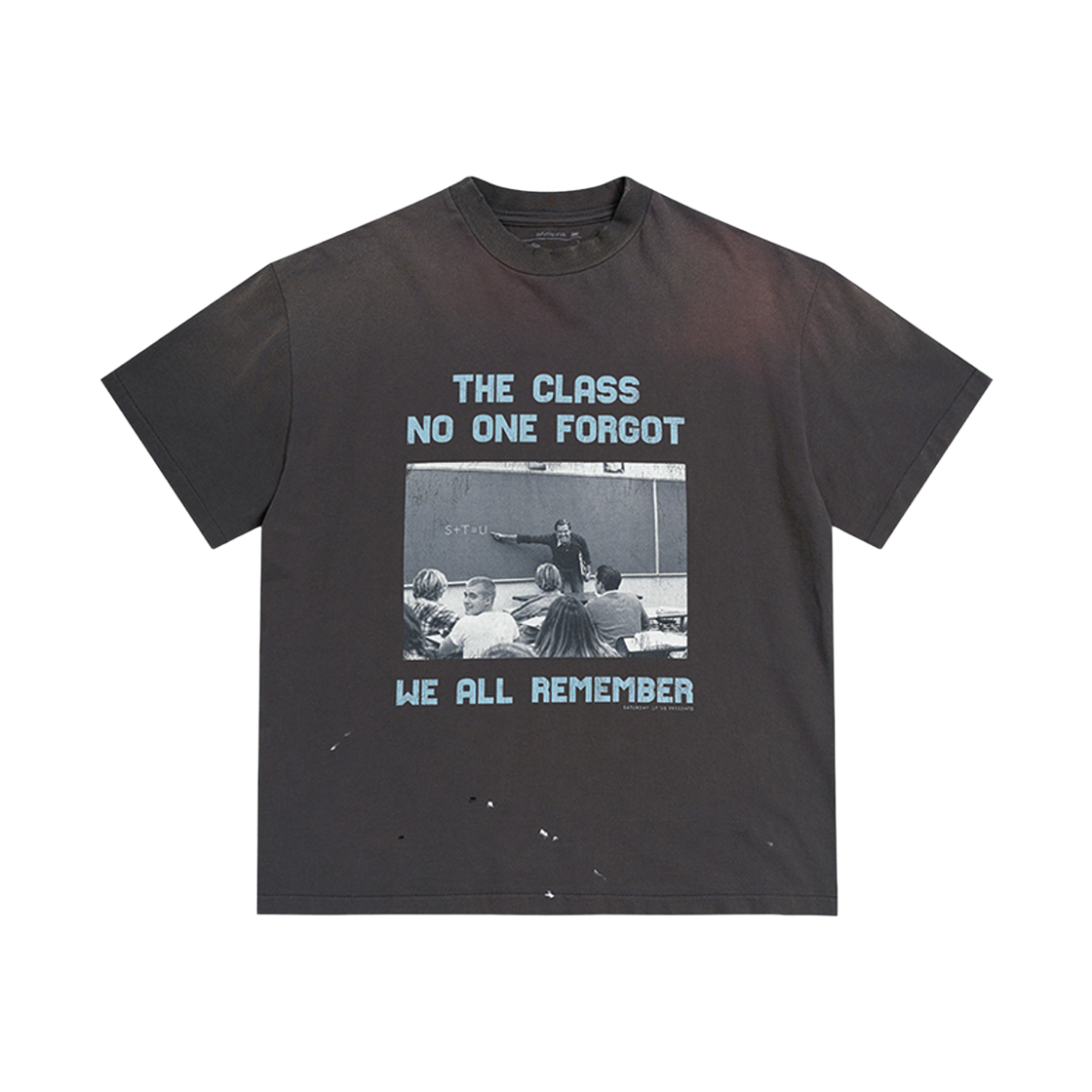 에스티유 더 클래스 티셔츠 인 차콜(STU The Class T-Shirt In Charcoal)