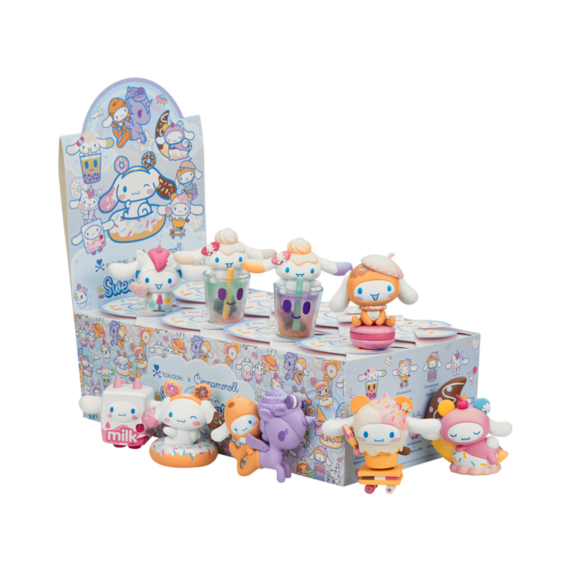 킨키로봇 토키도키 x 시나모롤 스윗 트릿 랜덤 피규어 (2503012)(KINKIROBOT tokidoki x Cinnamoroll_Sweet Treats)