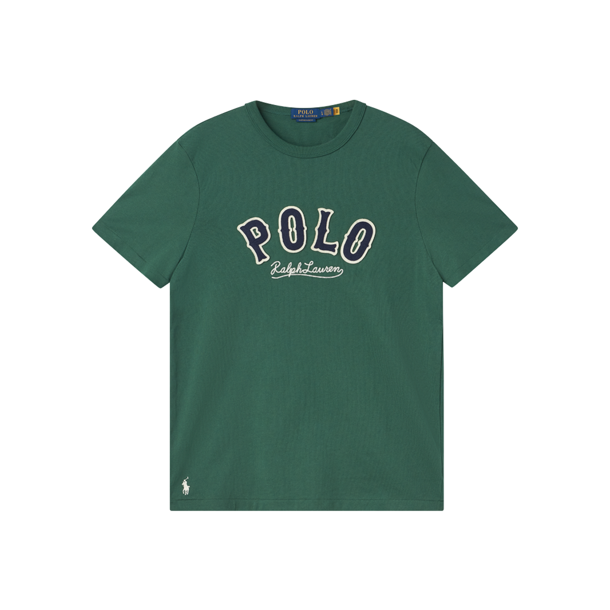 KM6CTSSRL37GN [15% 적립] Polo Ralph Lauren Custom Slim Fit Western Logo T-Shirt Verano Green - 26FW